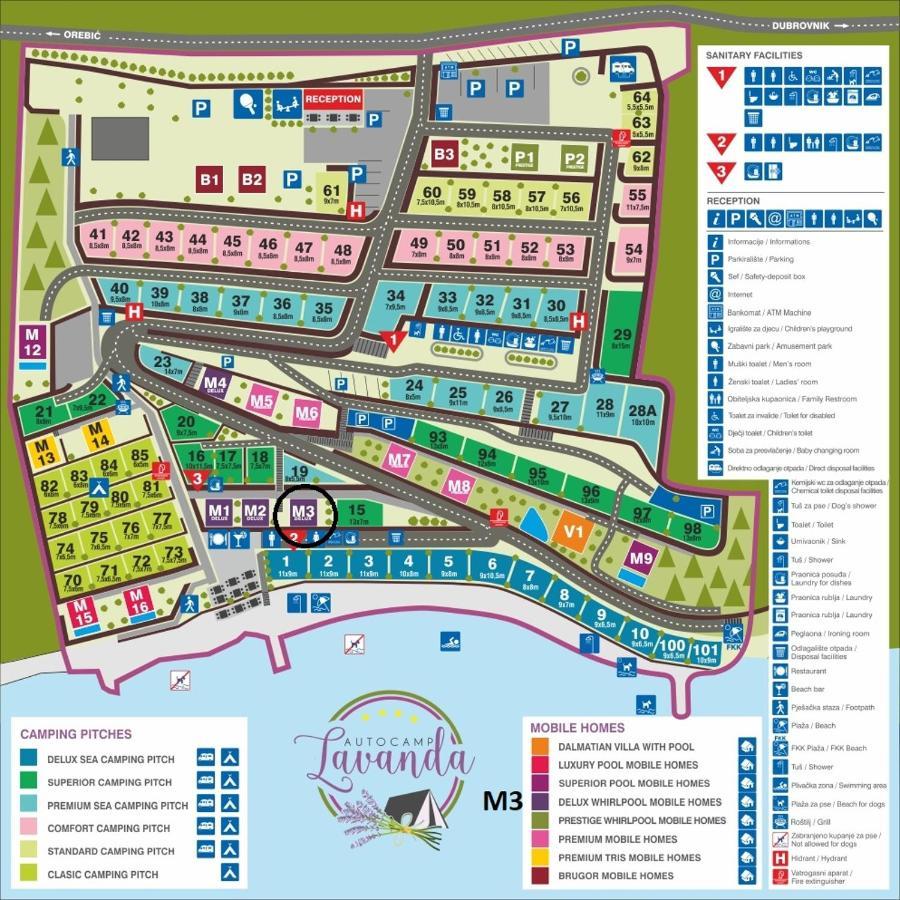 Lavanda Mobile Homes & Villas Orebić Exteriér fotografie